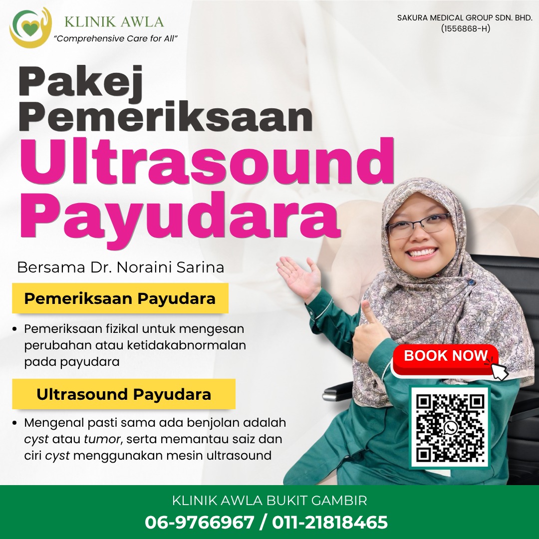 petua hilangkan bengkak susu selepas bersalin